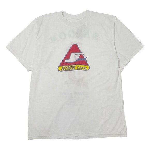 Vintage Sinh Cafe Saigon Graphic Tee L - Picture 1 of 4
